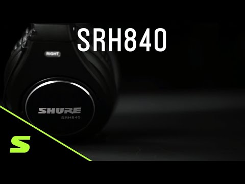 Shure SRH840 Professional Monitoring Headphones