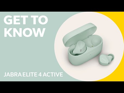 Water and sweat proof earbuds | Jabra Elite 4 Active