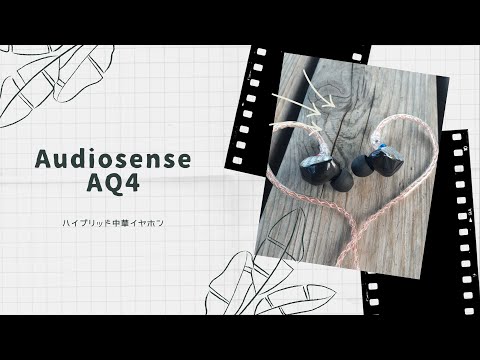 【開封動画】Audiosense AQ4