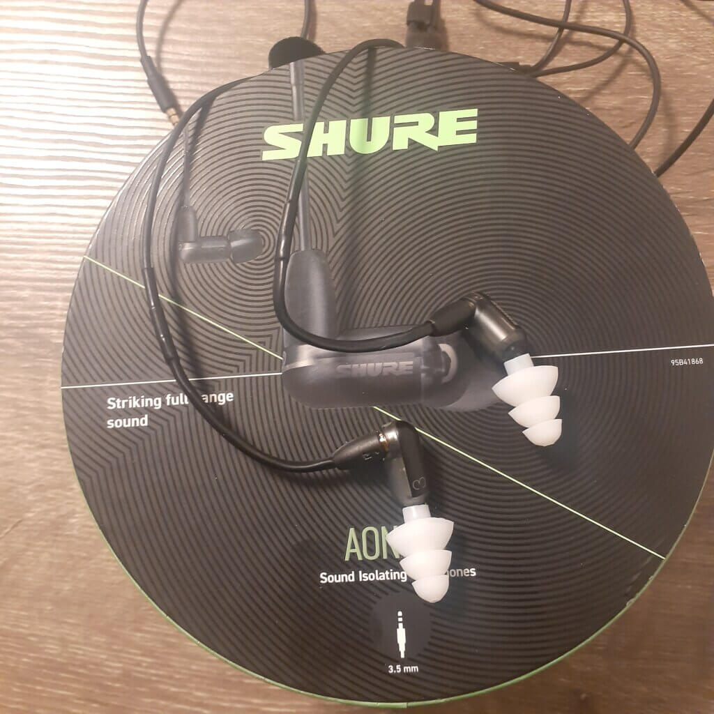 Audiosense DT300 Shure AONIC 3
